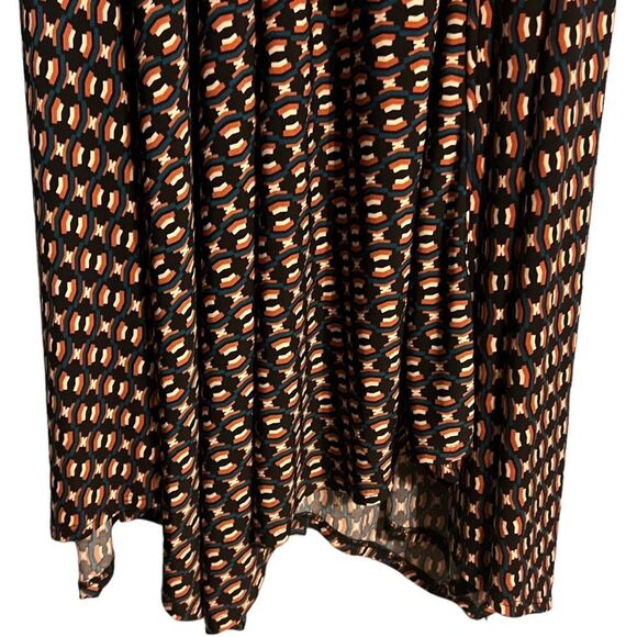 Wrap Dress by Perceptions Size Medium handkerchief hem (faux wrap) - Picture 9 of 14